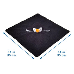 Doindute plush penguin security blanket closeup highlighting soft fabric and embroidered features