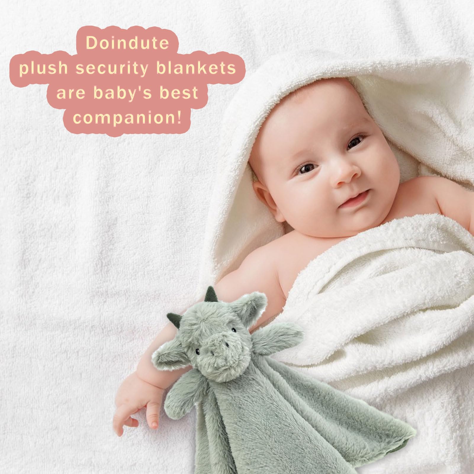Doindute dragon lovie in cozy snuggle time promoting comforting moments