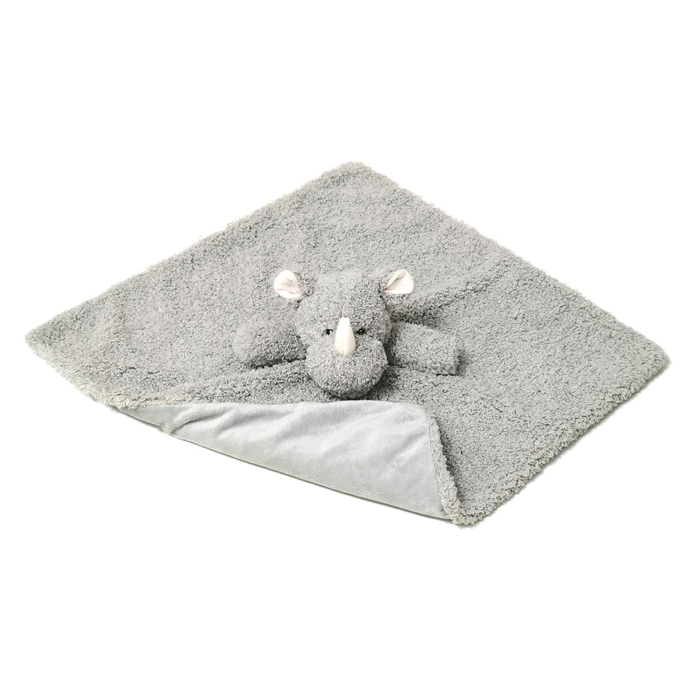Doindute 18-inch security blanket showing soft plush texture ideal for cuddling