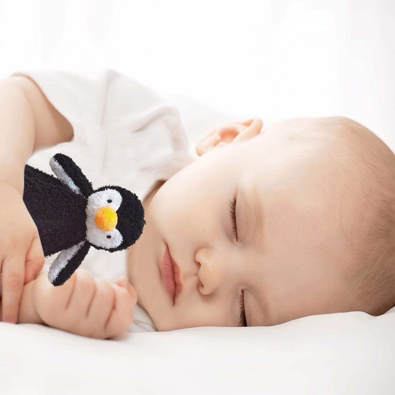 Doindute baby shower gift penguin blanket appeals to boys and girls