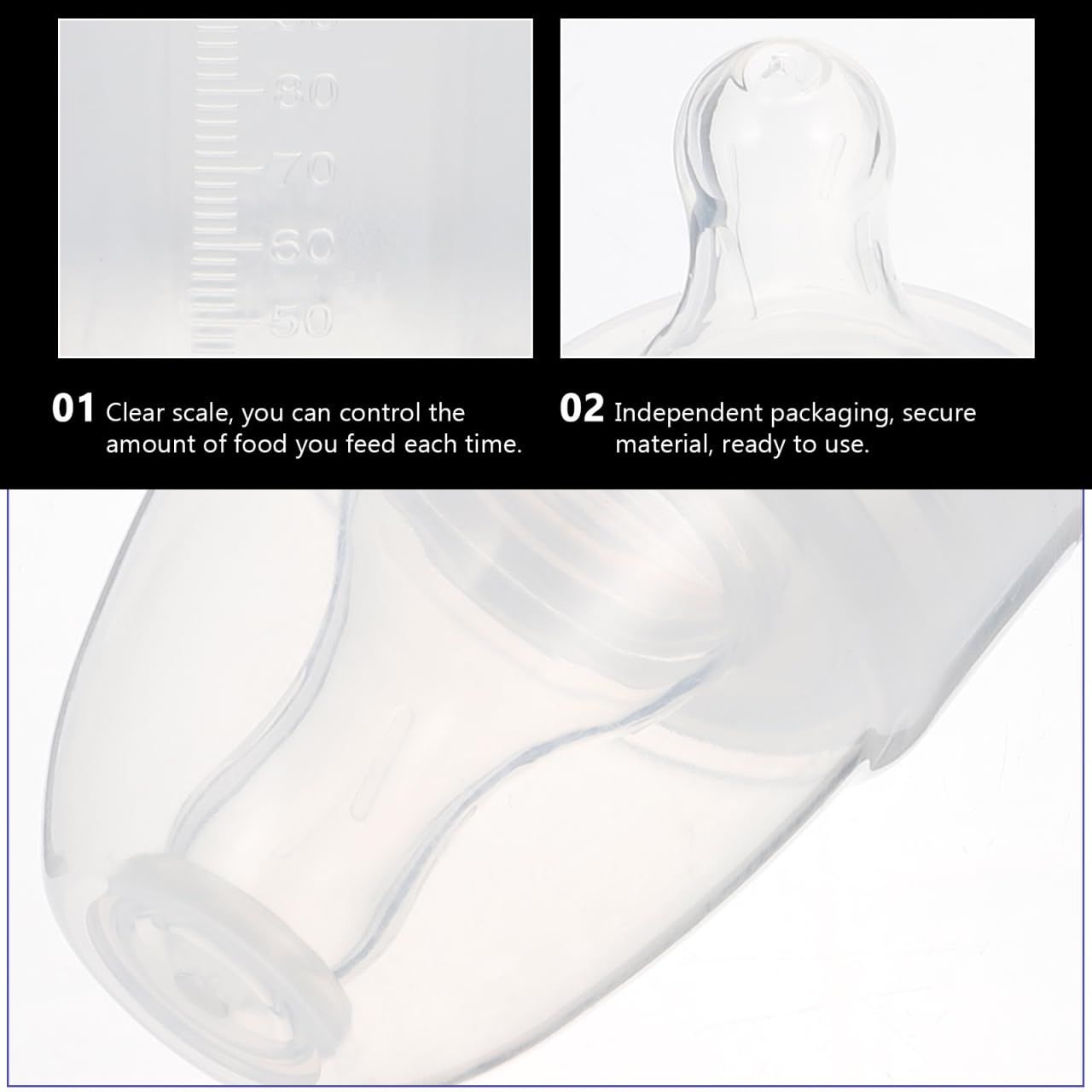 DOITOOL bottles include a dustproof cover for clean storage and travel.
