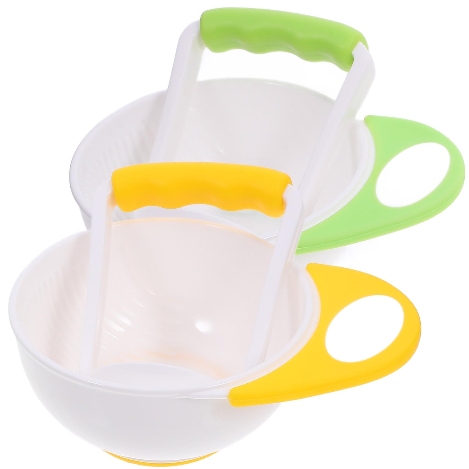DOITOOL Mash and Serve Bowl easy scraping and clean-up after meals.