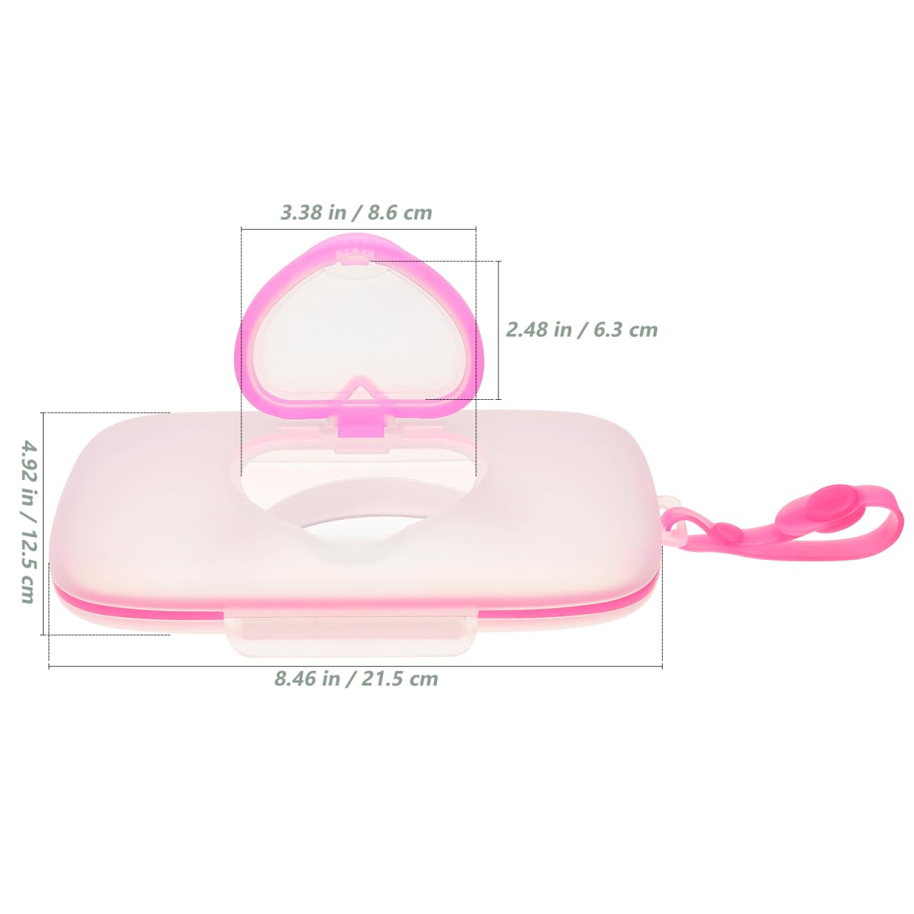 DOITOOL wipes-case-diaper-bag keeps wipes organized on the go