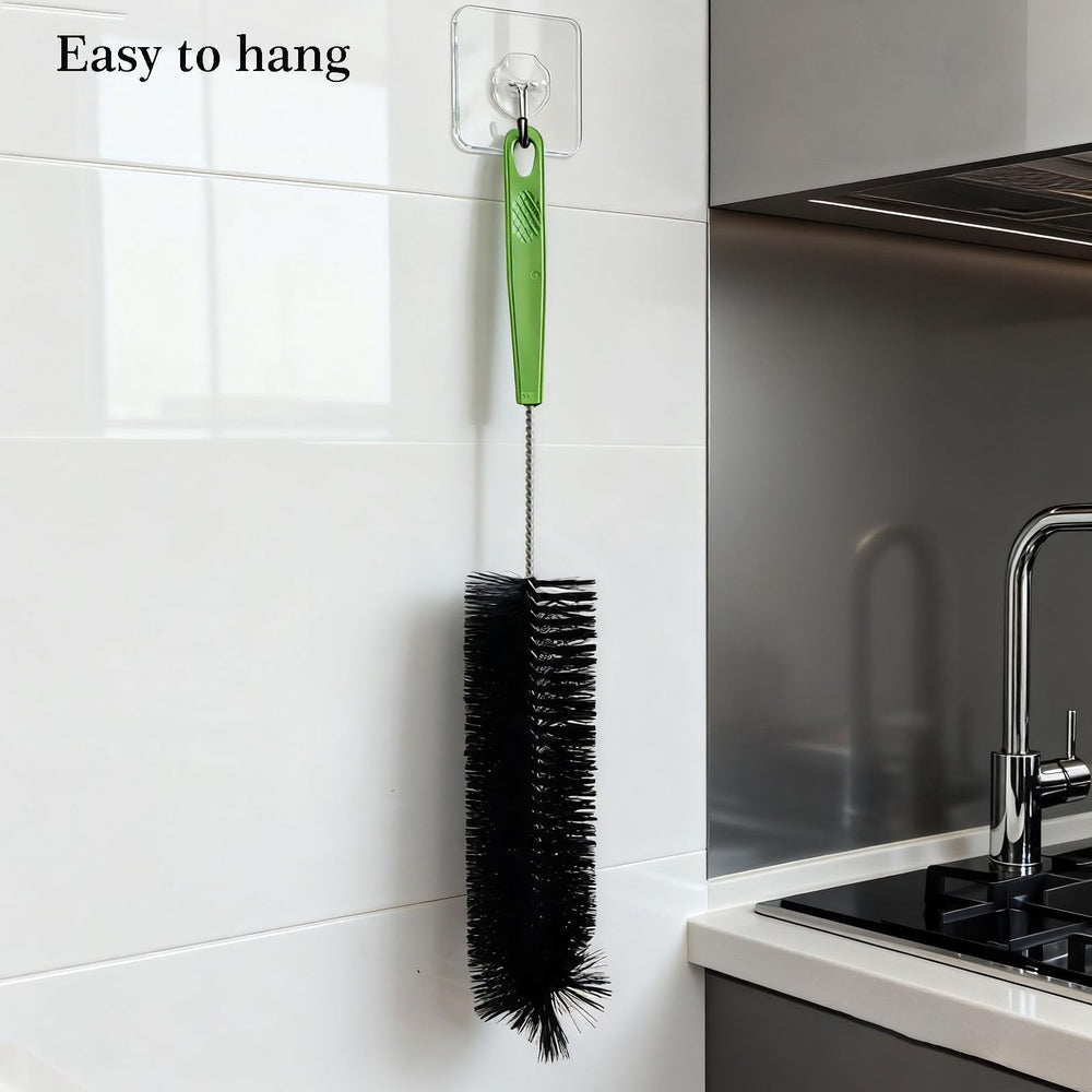 Dokpod comfort grip handle for secure cleaning with hanging design