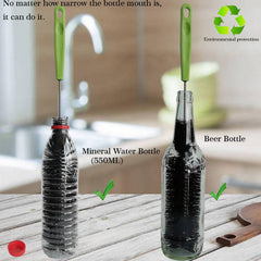 Dokpod wide 2.5-inch bristle area scrubs tough stains in glassware