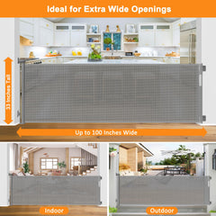Doktorbaby adhesive-sticker installation enables easy door gate setup without drilling
