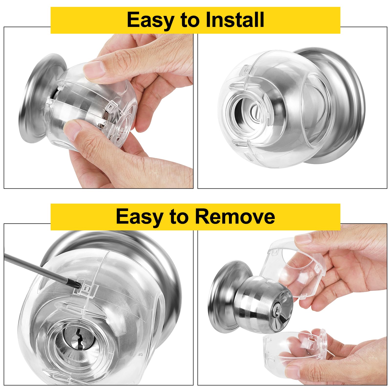 Doktorbaby easy-install no-tools design makes quick toddler-proofing possible.