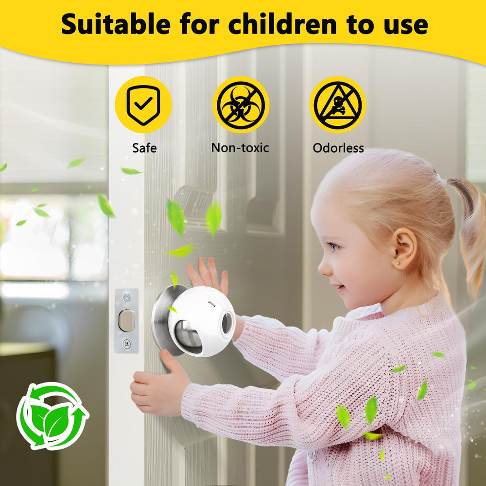 DoktorBaby door knob cover ideal for bathrooms and pantries.