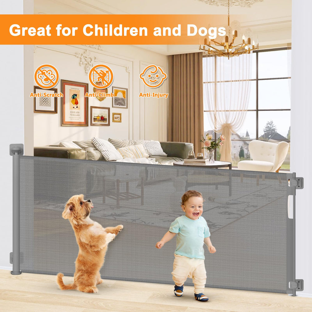 Doktorbaby mesh fabric close-up highlights pet and child-safe barrier