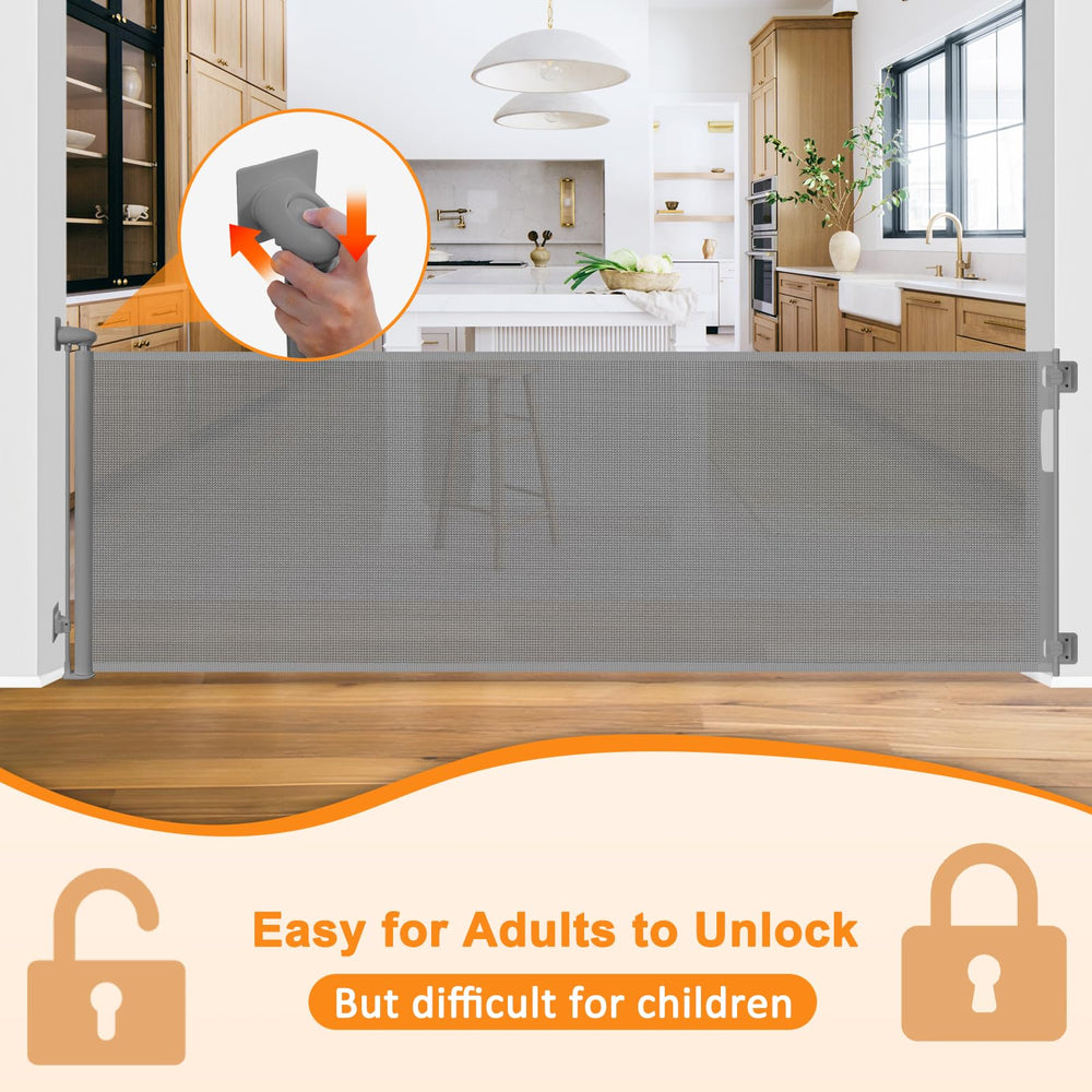 Doktorbaby one-handed operation with top lock for easy adult use