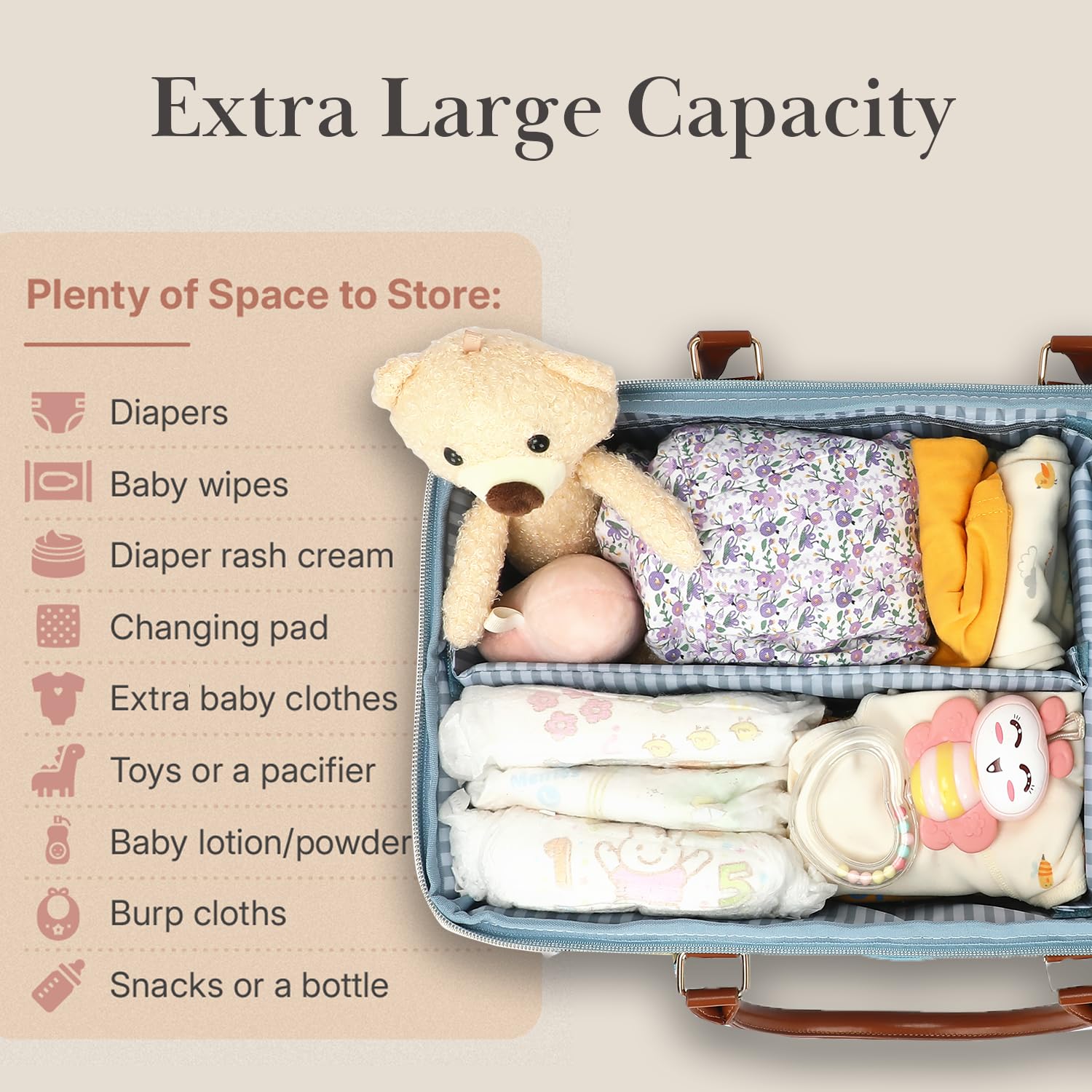 DOKUS & CO Giftable hospital bag option for new moms and pet owners.