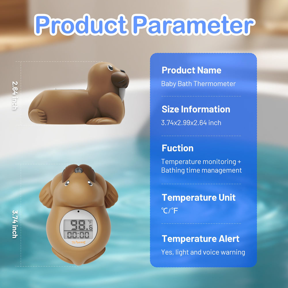 Doli Yearning digital LCD display provides clear temperature readings at a glance