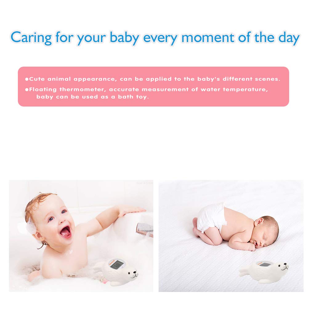 Doli Yearning waterproof bath thermometer suitable for wet bathroom environments.