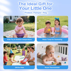 Doli Yearning waterproof surface doubles as indoor thermometer and bath-time gadget