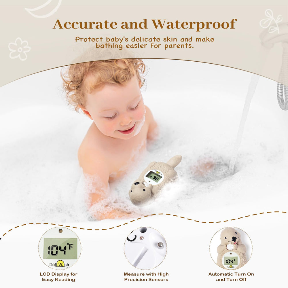 DoliWish BPA-free materials ensure safe infant bath play.