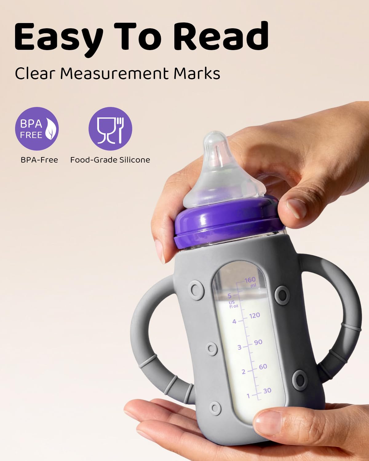 Dolreme dishwasher-safe sleeve simplifies cleanup after feeding sessions