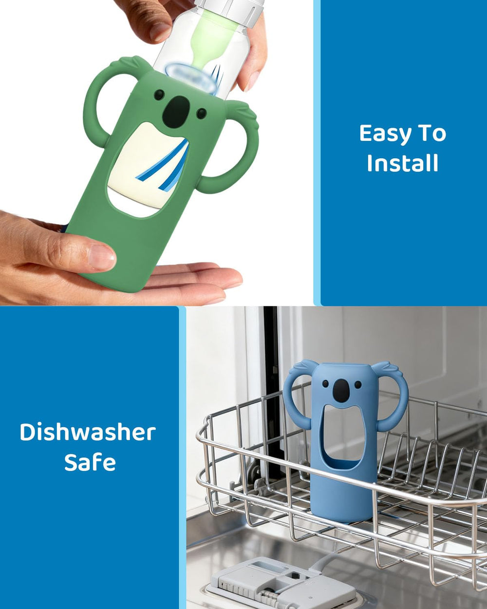 Dolreme sleeve 3-pack keeps bottles ready for daily use.