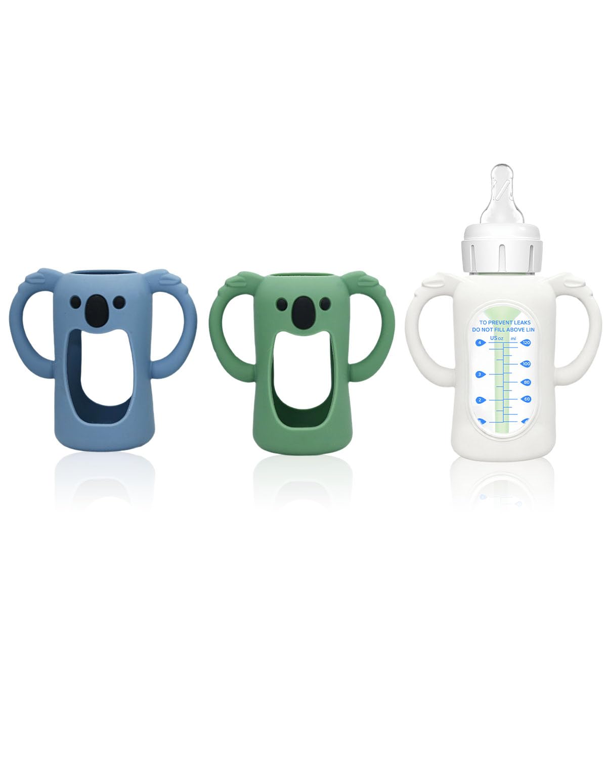 Dolreme Dr. Brown's 4oz sleeve with anti-slip base helps prevent slips