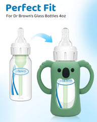 Dolreme Dr. Brown's 4oz sleeve with easy grip handles for small hands