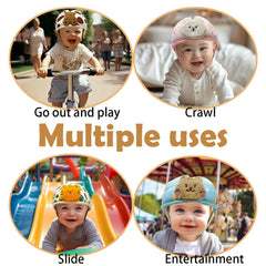 Domayllay Baby Helmet soft breathable materials for all-day comfort during play.