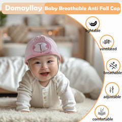 Domayllay Rabbit 2 helmet side view highlights adjustable fit for toddlers