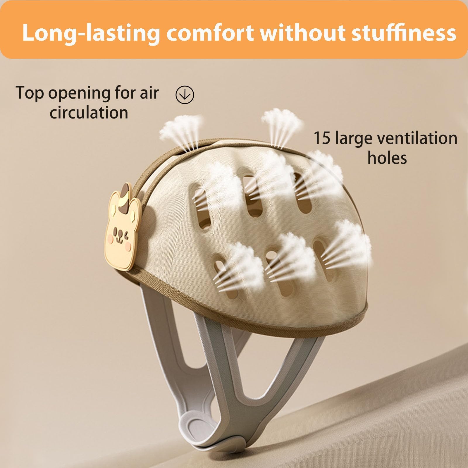 Domayllay Rabbit 2 helmet top ventilation shows breathable design for cool heads