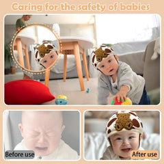 Domayllay 26-ventilation helmet keeps your baby cool during play.