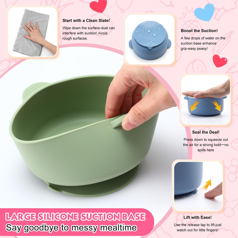 Domensi kids porcelain bowls are microwave-safe for quick reheats without flavor changes.