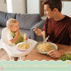 Domensi plates are microwave and dishwasher safe for quick reheats and cleanup.