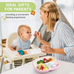 Domensi microwave-safe porcelain plate for quick reheats and easy cleanup.
