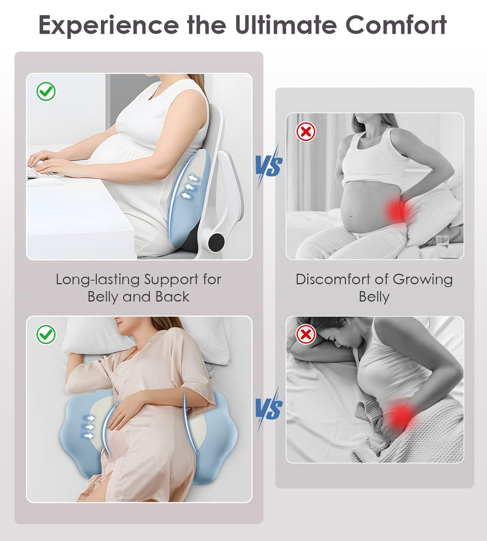 DONAMA adjustable width travel pillow fits bed, couch, or car for versatile comfort