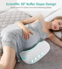 DONAMA icy-soft skin fabric cover breathes and stays comfortable overnight
