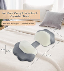 DONAMA memory foam core adapts to curves, easing back and abdomen pressure.