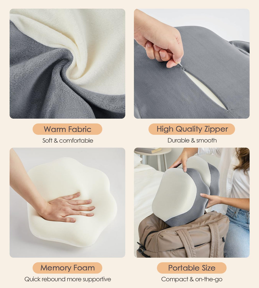 DONAMA machine-washable cover for quick, easy cleanup between nights.