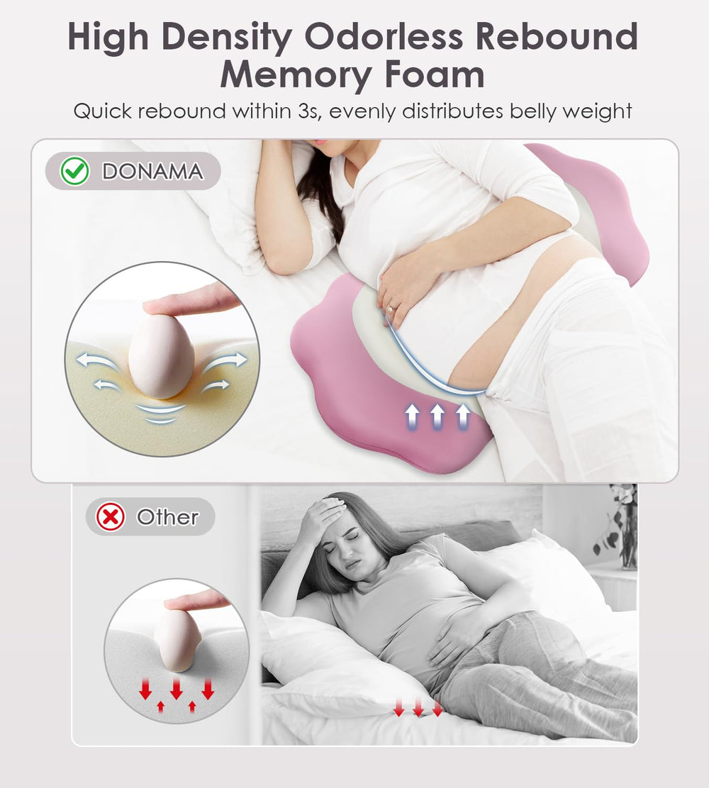 DONAMA pillow icy silk cooling cover provides breathable comfort during hot nights.
