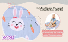 DONCE toddler airplane bed with bottle holder keeps drinks secure during travel.