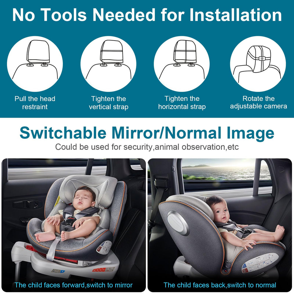 DoHonest infrared night vision helps you check baby in low light safely.