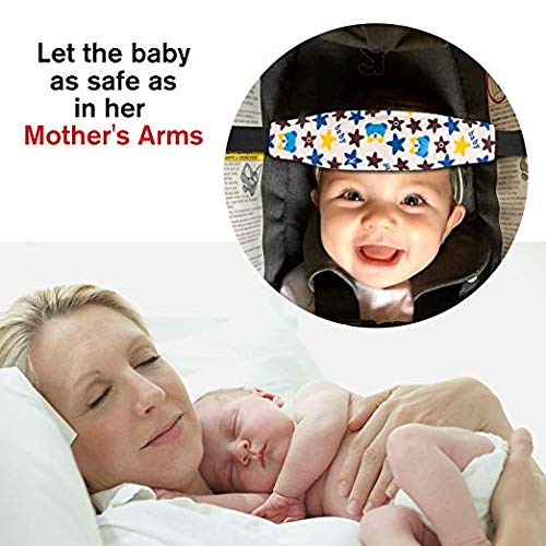Donier neck relief bear adjustable strap enables easy installation in most car seats.