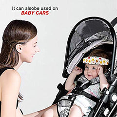 Donier bear in-car-seat-use provides stable head support for sleepy toddlers.