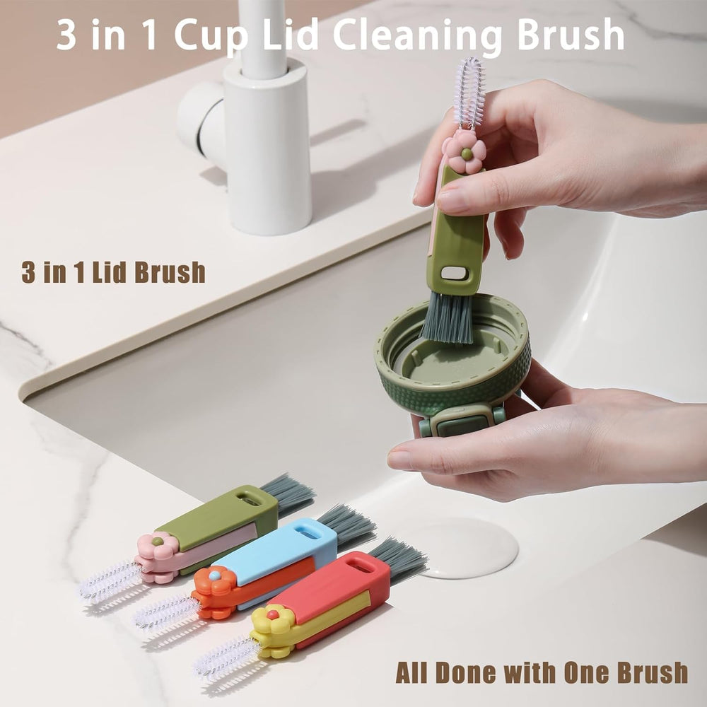 Donkabarie economical 8-piece cleaning set for bottles and tumblers