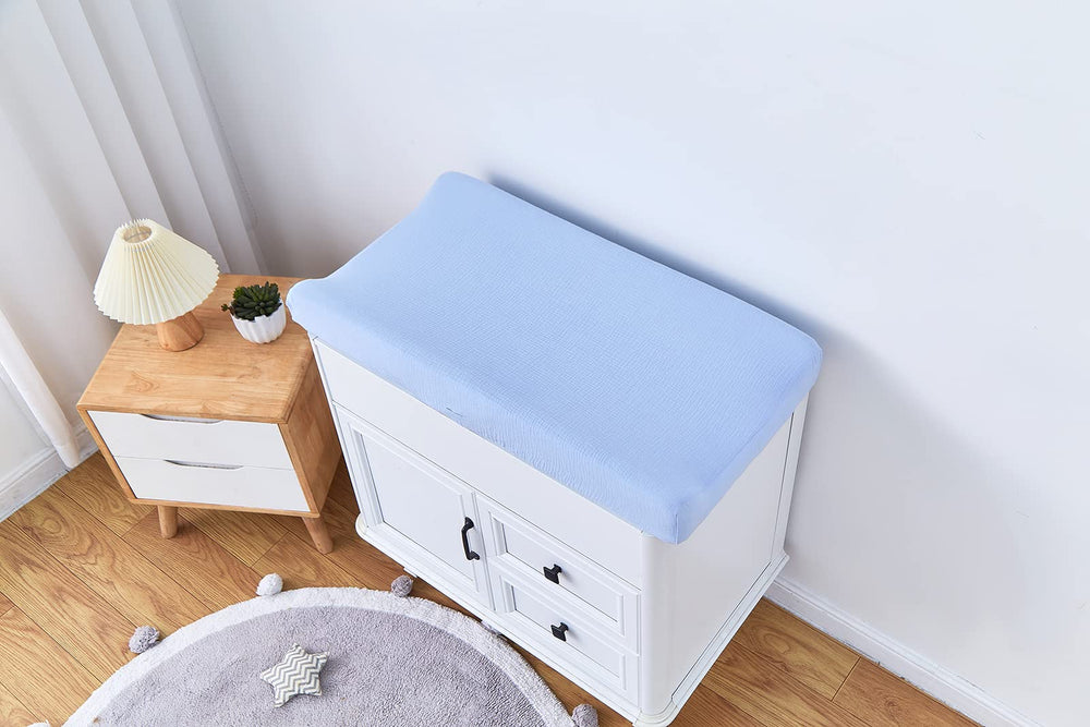 Donomilo neutral changing pad cover fits both baby boys and girls