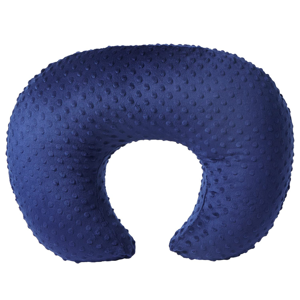 DONOMILO dotted cover estate blue is soft, breathable, and easy to wash.