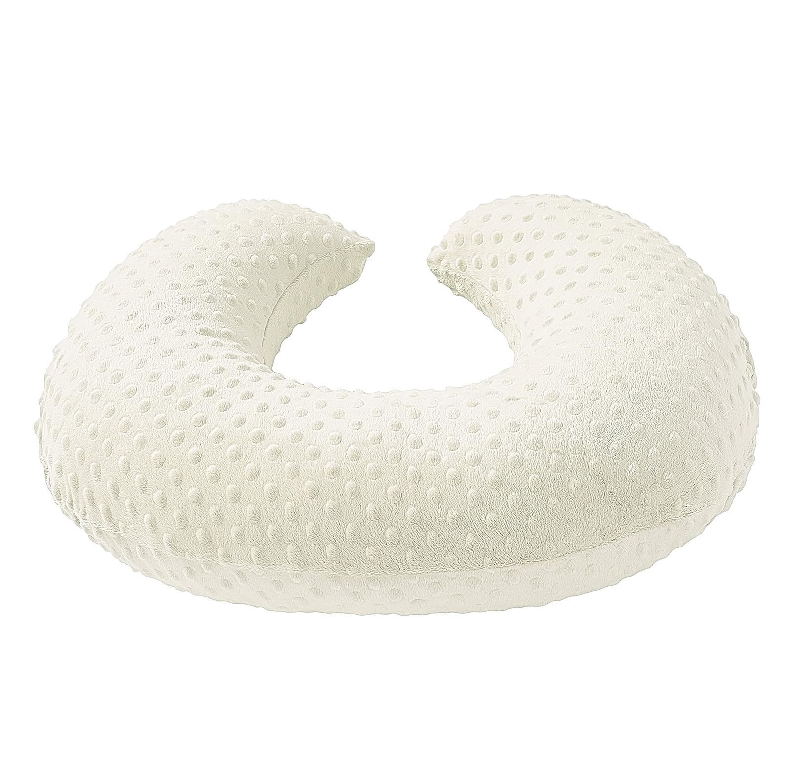 DONOMILO nursing pillow removable-cover-dot showcases plush texture and easy washability