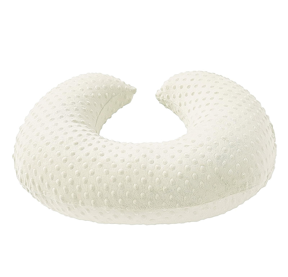DONOMILO nursing pillow removable-cover-dot showcases plush texture and easy washability