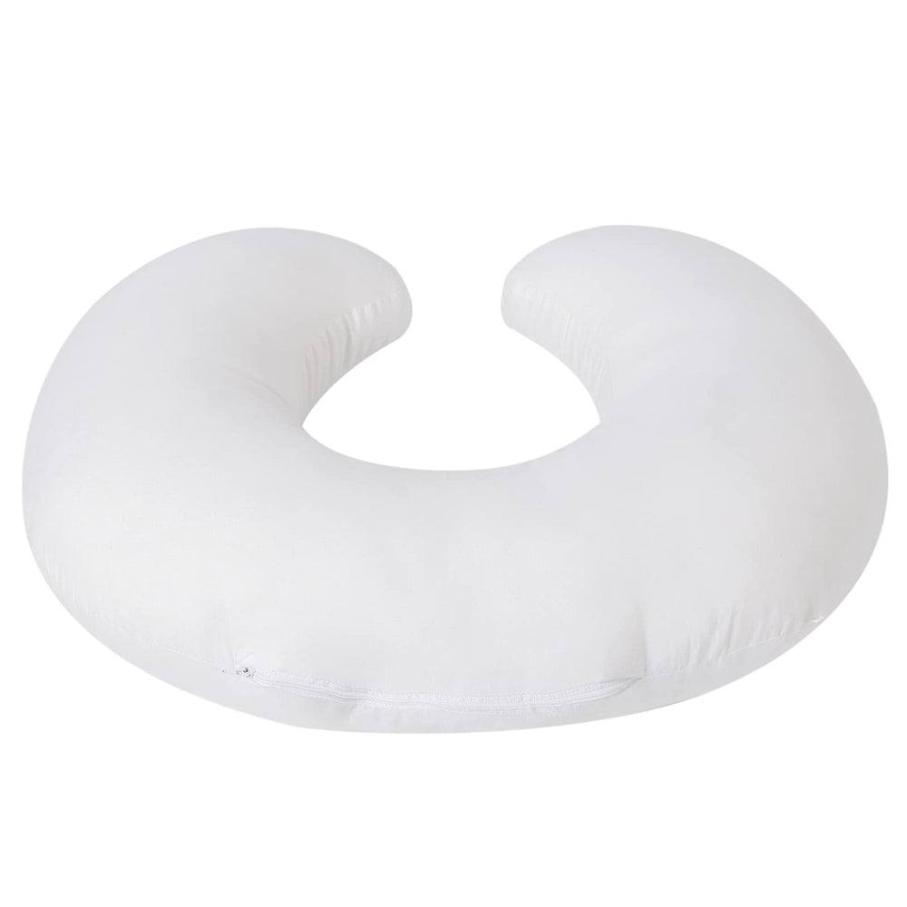 DONOMILO nursing pillow side view relieves neck and arm strain during feeds.