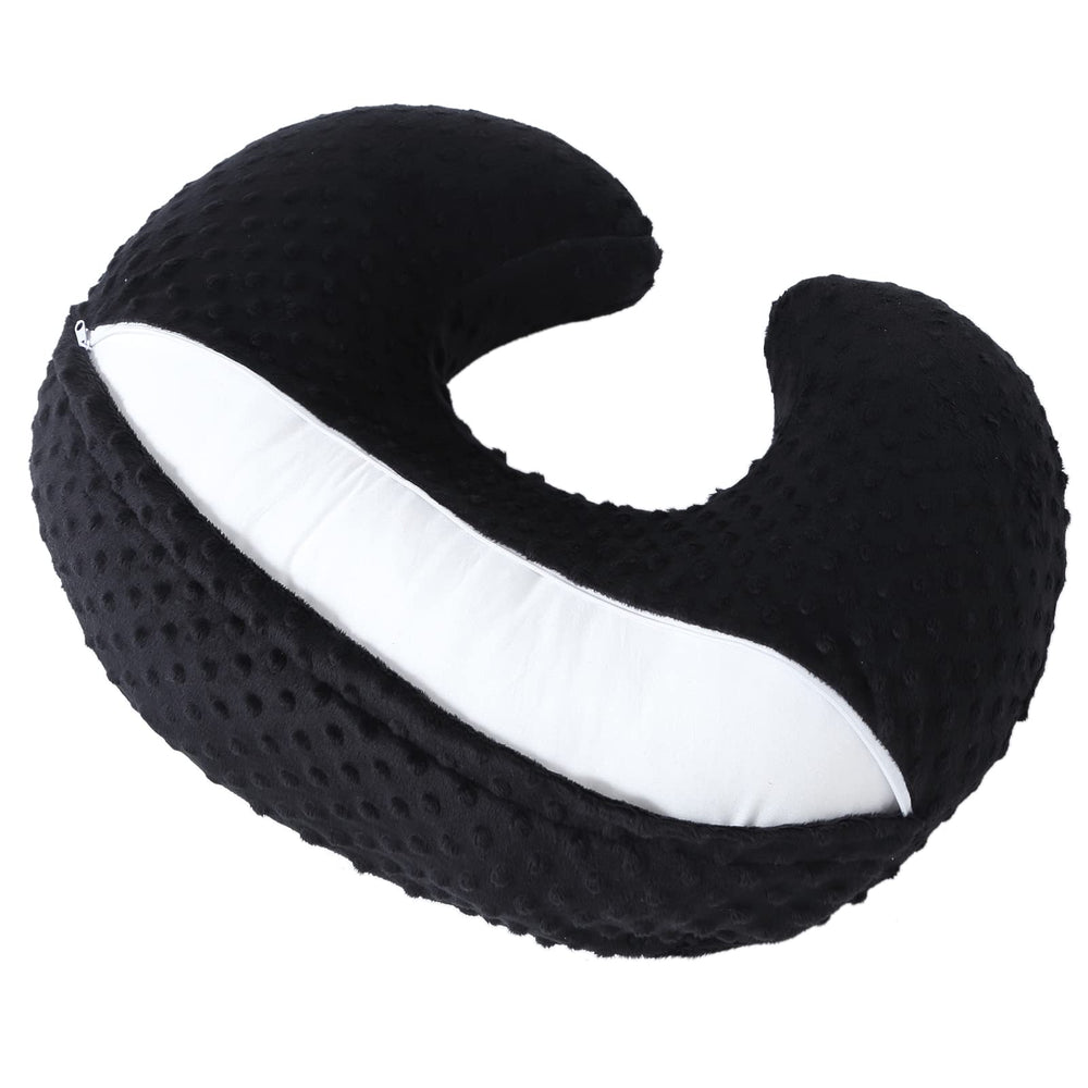 DONOMILO nursing-pillow-tummy-time-support enables gentle tummy time practice