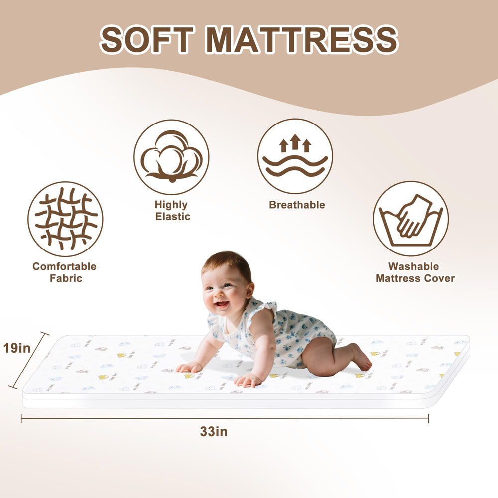 Donpemu aluminum-frame bassinet: lightweight yet sturdy foundation for multiple modes.