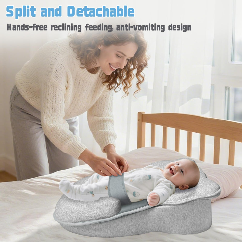Donpemu reflux pillow gift-set ready for new parents and baby comfort.