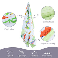 Donsonny blanket used as stroller cover to keep baby comfortable.