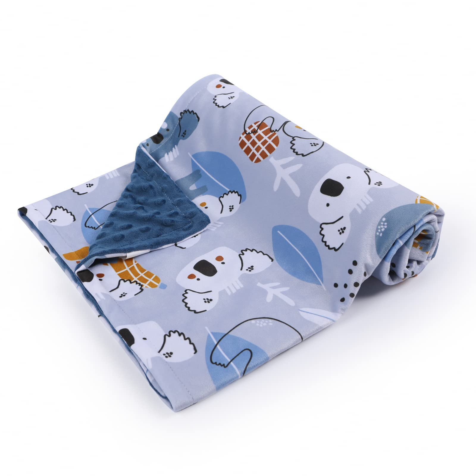 Donsonny blanket care shot shows machine-washable convenience.